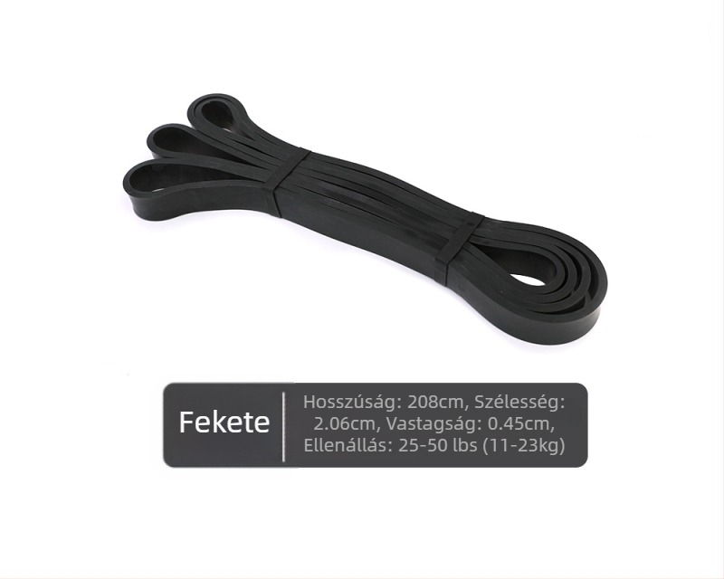 Latex ellenállásöv, 2080 mm, edzéshez és jóga, erőnléti edzéshez