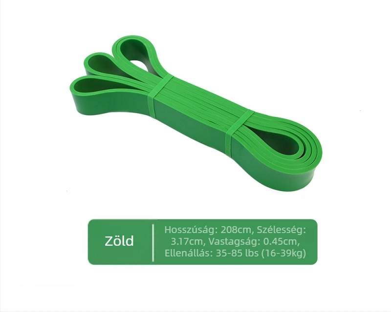 Latex ellenállásöv, 2080 mm, edzéshez és jóga, erőnléti edzéshez