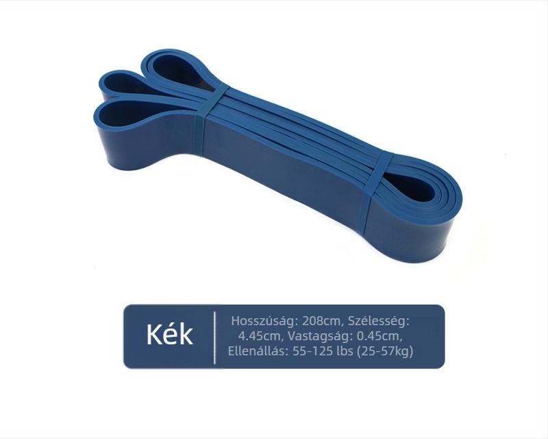 Latex ellenállásöv, 2080 mm, edzéshez és jóga, erőnléti edzéshez