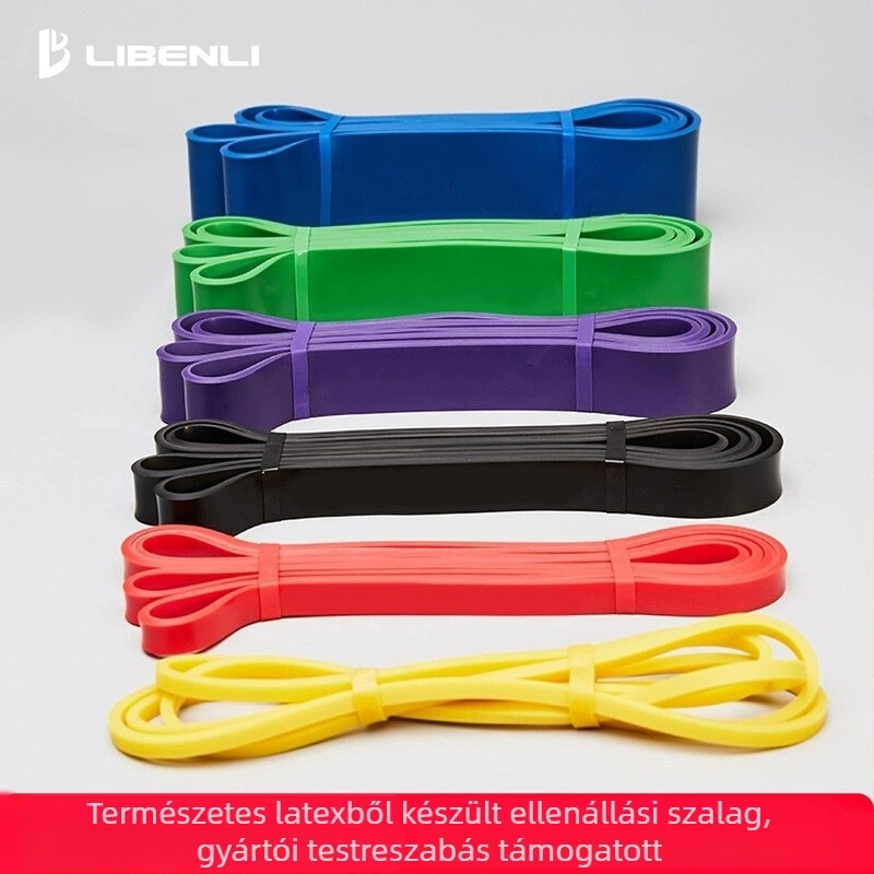 Latex ellenállásöv, 2080 mm, edzéshez és jóga, erőnléti edzéshez