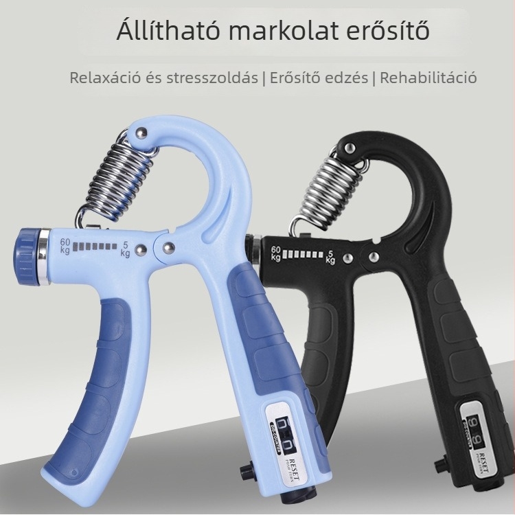 5-60 kg-os fogás-erőedző, hordozható, állítható R-formájú kézi rehabilitációs eszköz