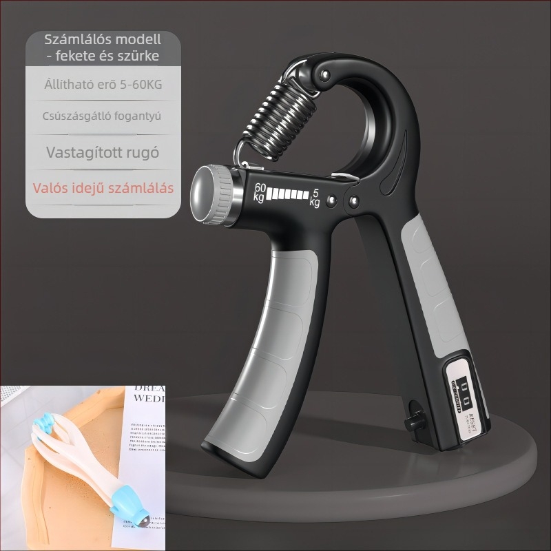 Kéz- és ujjfogás erőnléti edző, hordozható és állítható rehabilitációhoz