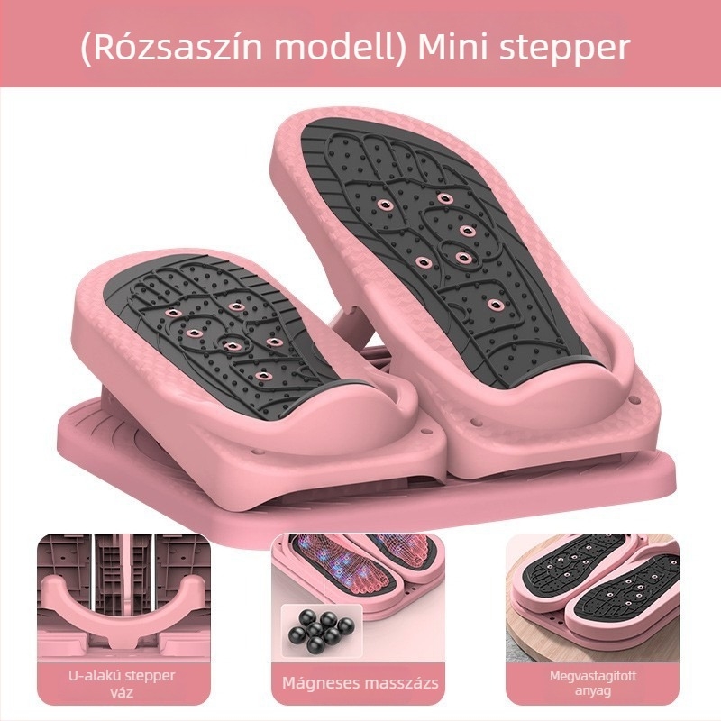 Mini lépcsőző és nyújtó deszka – kétfunkciós otthoni edzőgép a testsúlycsökkentéshez és a lábak karcsúsításához