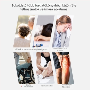 Otthoni stepper, csendes fogyókúrás készülék, kompakt edzőgép lábakhoz, álló hegymászó pedál