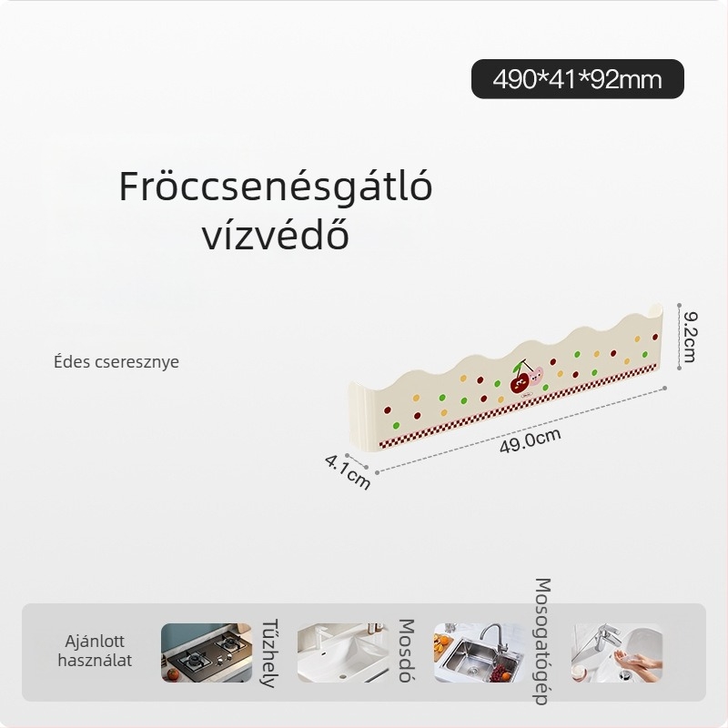 Új modell konyhai mosogató szórásgátló védőfal háztartási mosdó és mosókagyló számára