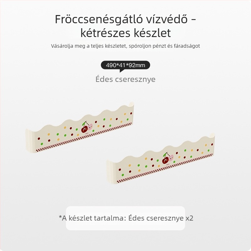 Új modell konyhai mosogató szórásgátló védőfal háztartási mosdó és mosókagyló számára
