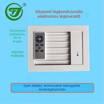 Huajiang HDF alumíniumötvözet, kettős rétegű szellőzőrács távirányítással