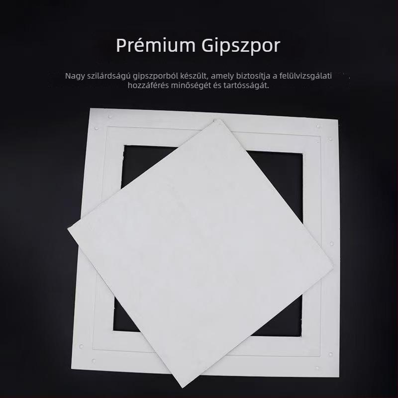 Gipsz mennyezeti hozzáférési nyílás kettős alumínium éllel