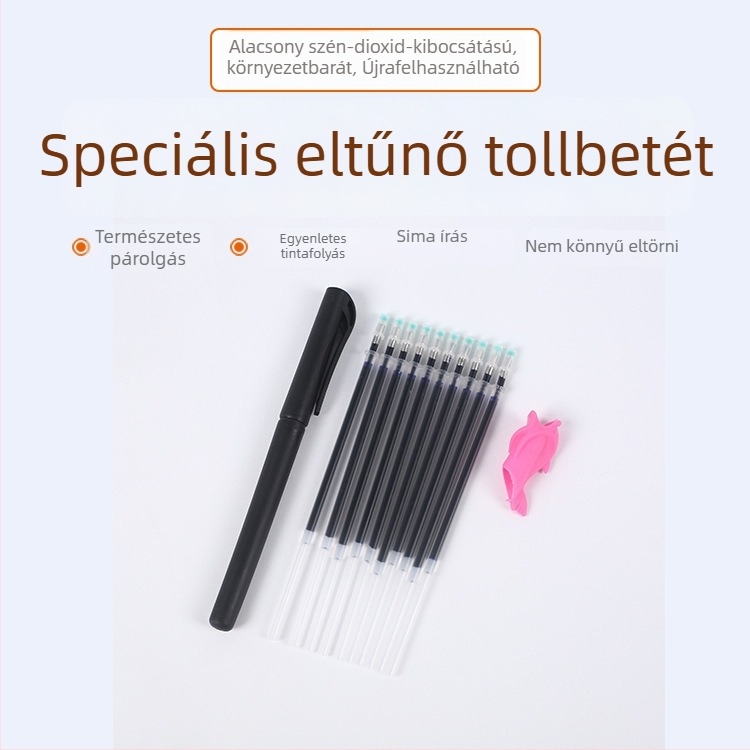 Kalligrafia gyakorló refill radírozható tintával, 0,5 mm, felnőtteknek és gyerekeknek, gyakorlatokhoz