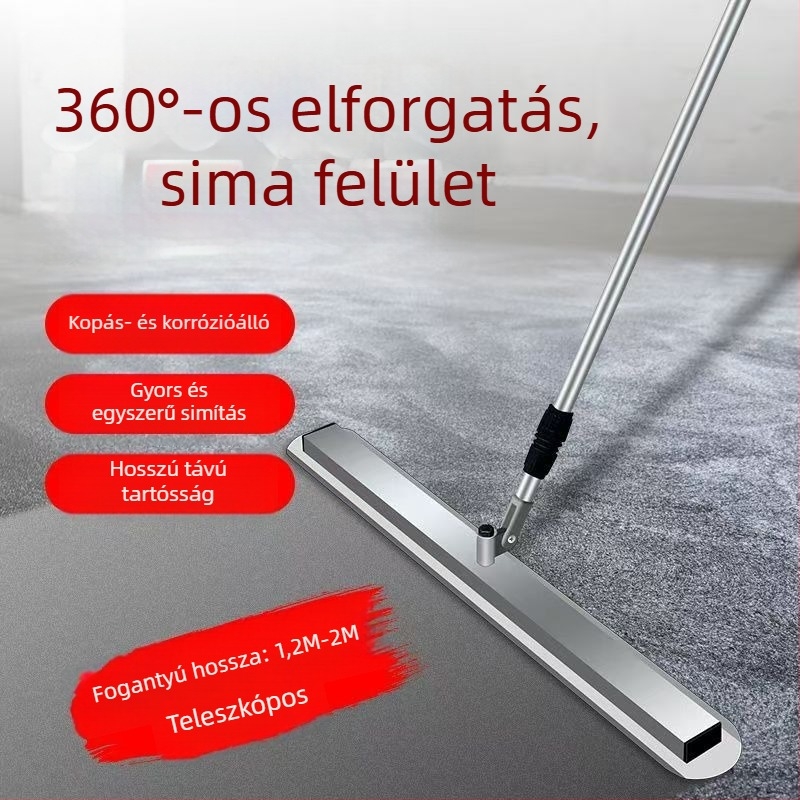Betonpadló egyengető glettvas – univerzális kis glettvas a betonfelületek simításához