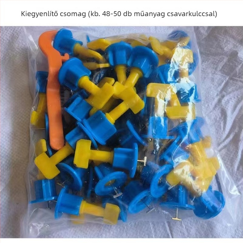 Új, cserélhető tűs csempéző szintező eszköz, nagy helymeghatározó a járólapok lerakásához, acél tüskékkel és kereszt alakú kiegészítőkkel