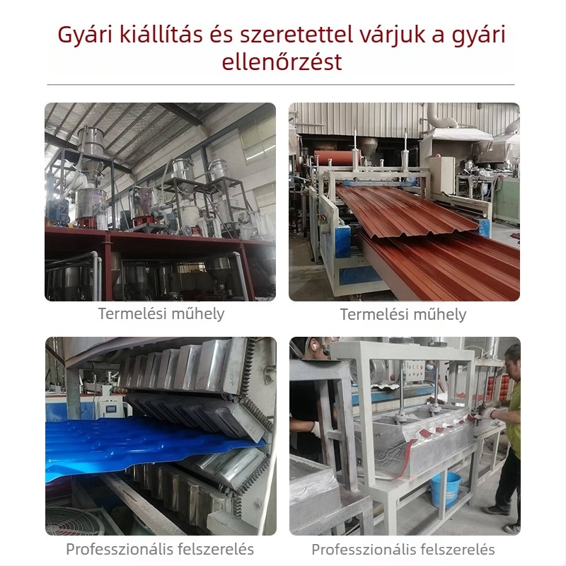 Shenyu gyanta tetőcserepek, vastagabbak, antik stílusúak, vidéki házakhoz