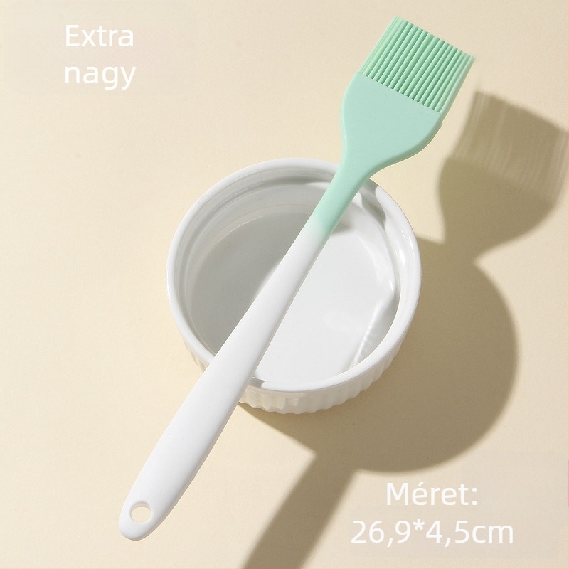 Integrált szilikon spatula, nagy méretű, puha spatula süteményekhez és krémekhez, élelmiszer-minőségű, tapadásmentes konyhai spatula.