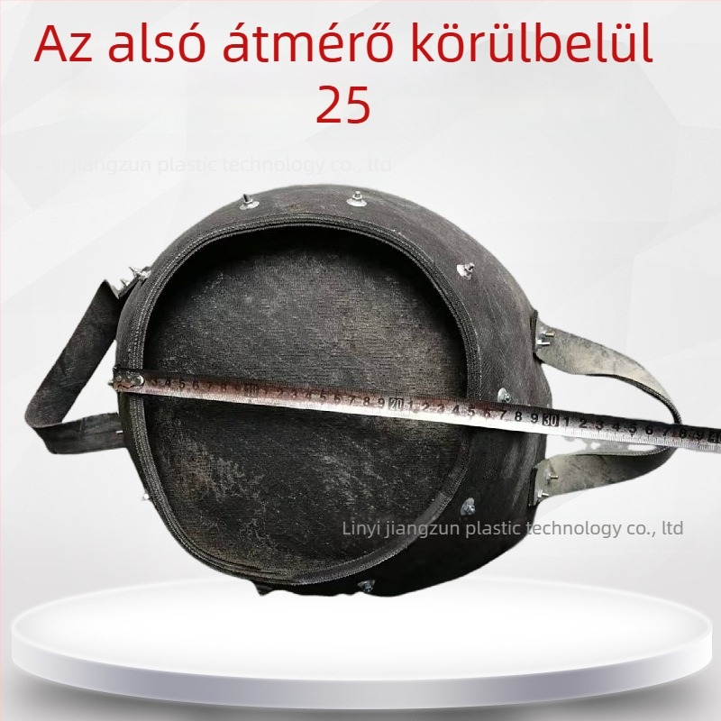 Erősített, nagy gumiból készült cementes vödör építkezéshez, gumiból készült vödör, vízálló betonforma