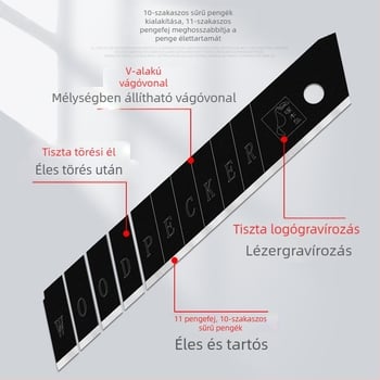 Woodpecker FD-09A 18 mm-es vágópenge – nagy méretű tapéta eltávolító penge
