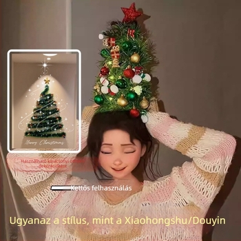 Extravagáns újévi pénzfa teteje karácsonyfához – DIY fejfedő és hangulatdekoráció fotózáshoz