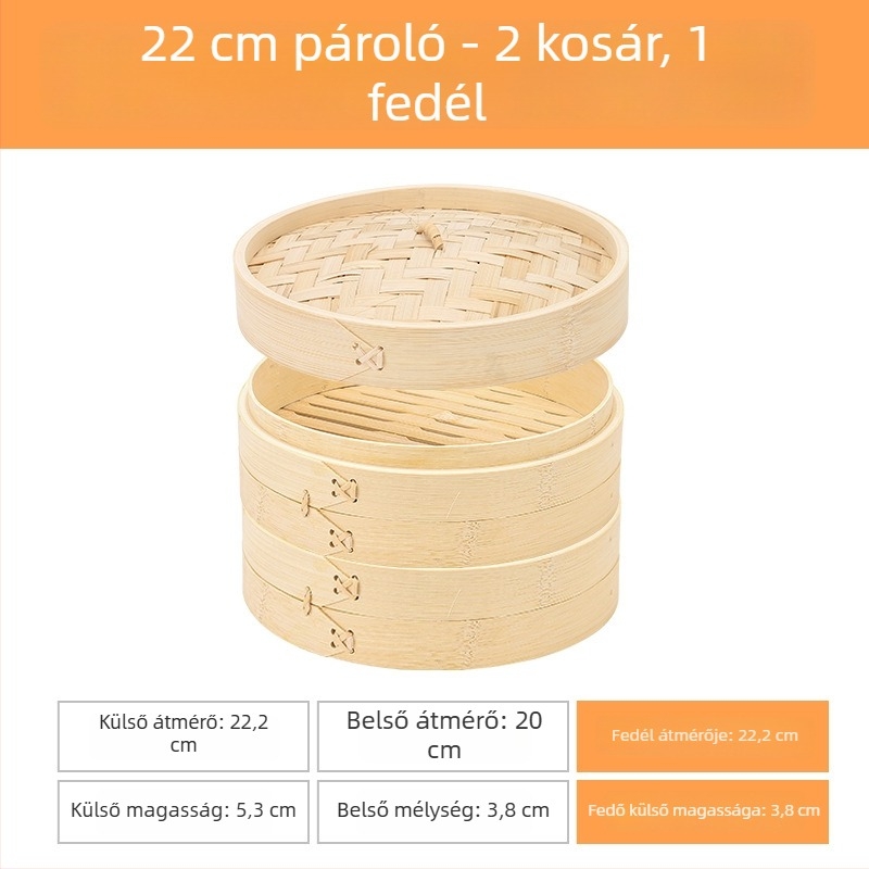 Bambusz gőzölő kosár és menyasszonyi édesség doboz, kínai hagyományos ünnepi dekoráció, többfunkciós kiegészítő