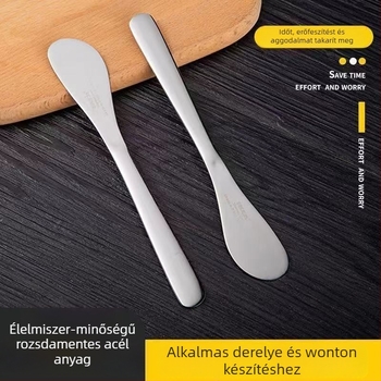 Élelmiszer-minőségű rozsdamentes acél töltőeszköz házi készítésű gombócokhoz és wontonokhoz