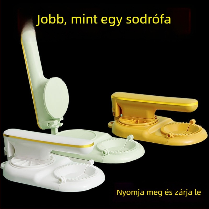 Háztartási, új letisztult stílusú, többfunkciós gombóc-tészta lap nyomó, kézzel nyomott gombóc forma, raktáron