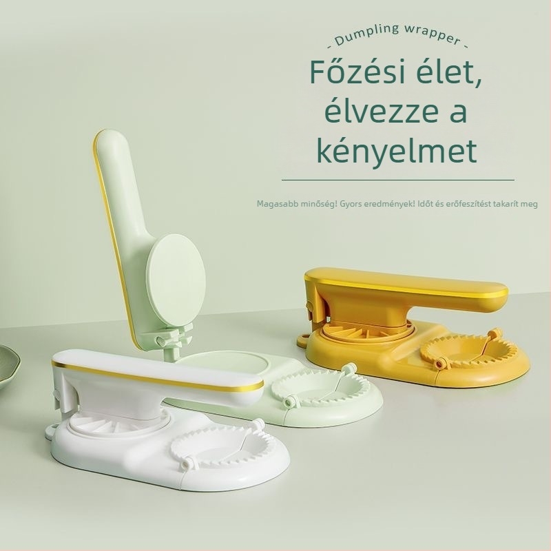 Háztartási, új letisztult stílusú, többfunkciós gombóc-tészta lap nyomó, kézzel nyomott gombóc forma, raktáron