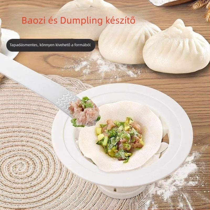 Gombócburkoló forma és tészta nyomó eszköz – shumai és wonton burkolókészítő
