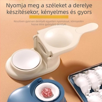 All-in-One gombóc-készítő és tésztalap-formáló gép, kompakt otthoni automata gép