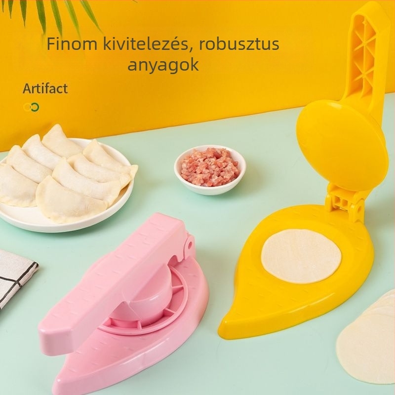 Gyoza készítő és tésztahéj nyomó – eszköz a tészta kinyújtására