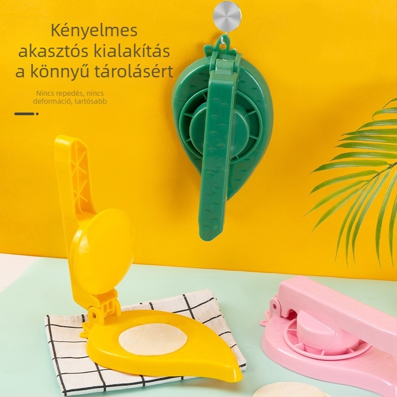 Gyoza készítő és tésztahéj nyomó – eszköz a tészta kinyújtására