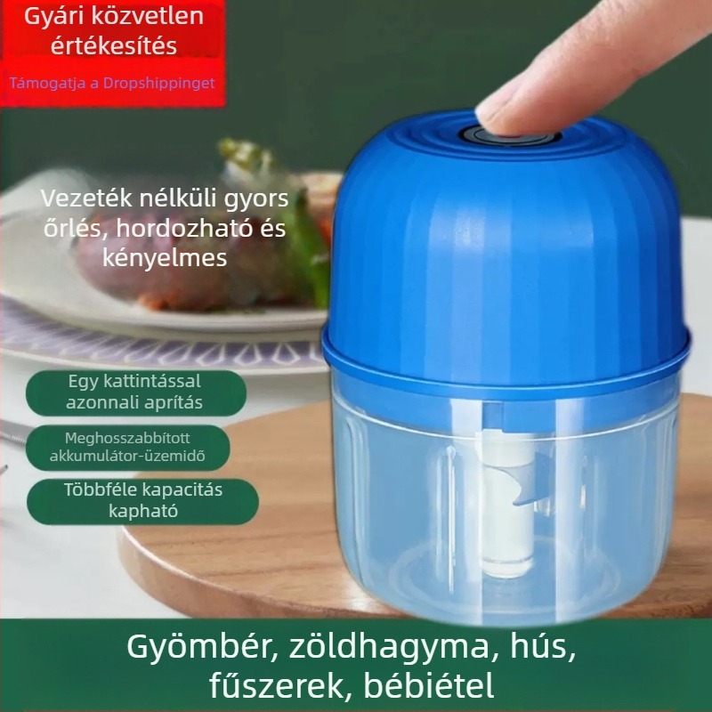Kézi fokhagyma sajtoló, multifunkcionális fokhagyma- és gyömbér daráló, húsdaráló, mini konyhai fokhagymaaprító