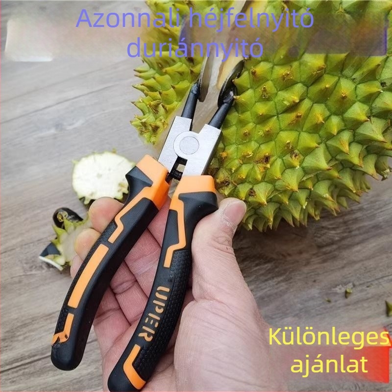 Durián nyitó eszköz, hámozó fogó és kés