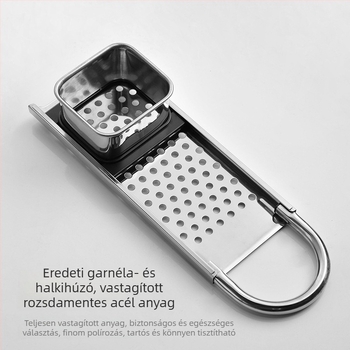 Rozsdamentes acélból készült tészta- és nudli készítő eszköz