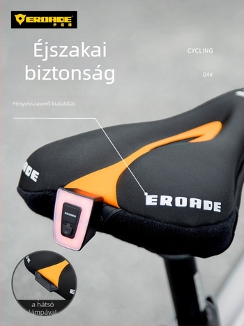 EROADE kerékpárnyeregfedő hegyi kerékpárhoz – ultra puha szilikon, vastagított ülésfedél