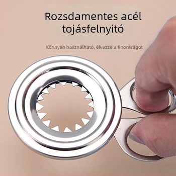 Rozsdamentes acél tojás héjnyitó és vágó, főtt tojásokhoz, konyhai tojásszeparátor