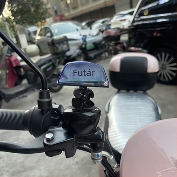 Motorkerékpár sisak dekoratív fénye - modern stílus, villogó figyelmeztető fény