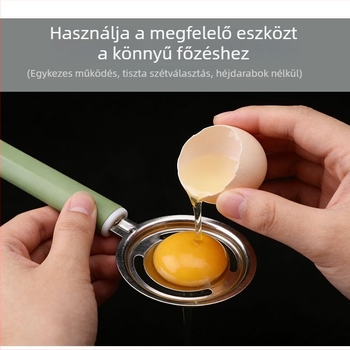 Rozsdamentes acélból készült babatáplálási eszközök készlet, gőzölő formák süteményekhez és tojásokhoz, tojáshabverő
