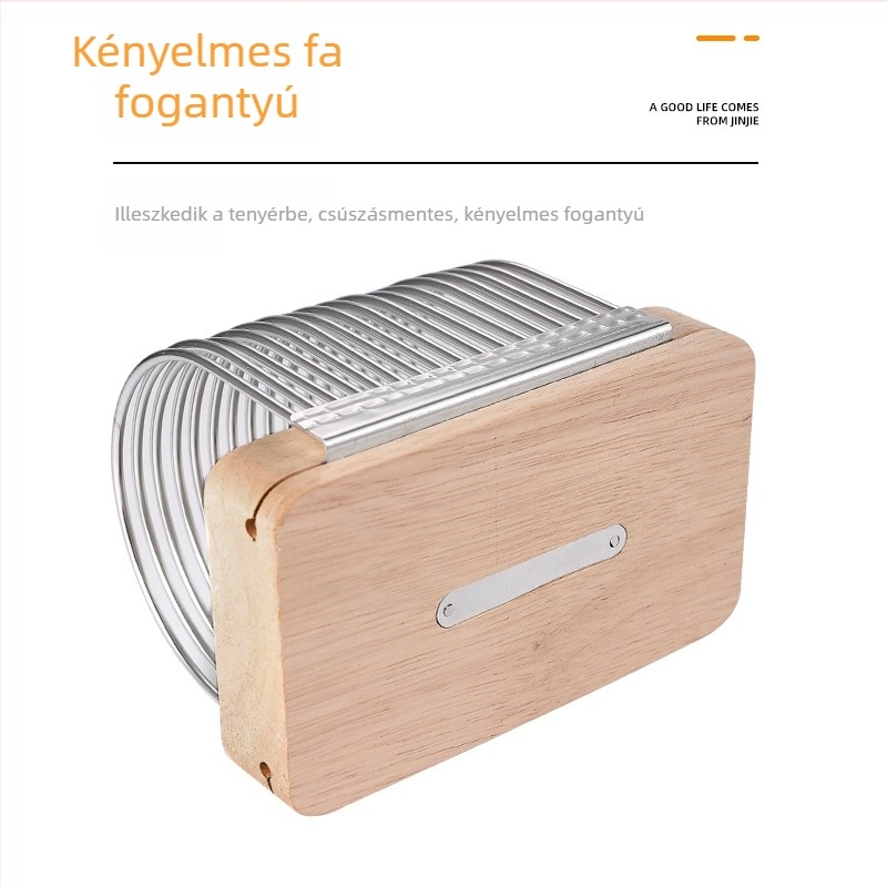 Konyhai többfunkciós szeletelő: kenyérszeletelő, sajt szeletelő állvány, burgonyavágó, sütési eszköz