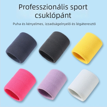 Sportkarszalag férfiak és nők számára – izzadságfelszívó, csuklóvédő, kosárlabda és teniszezéshez, futáshoz és fitneszhez