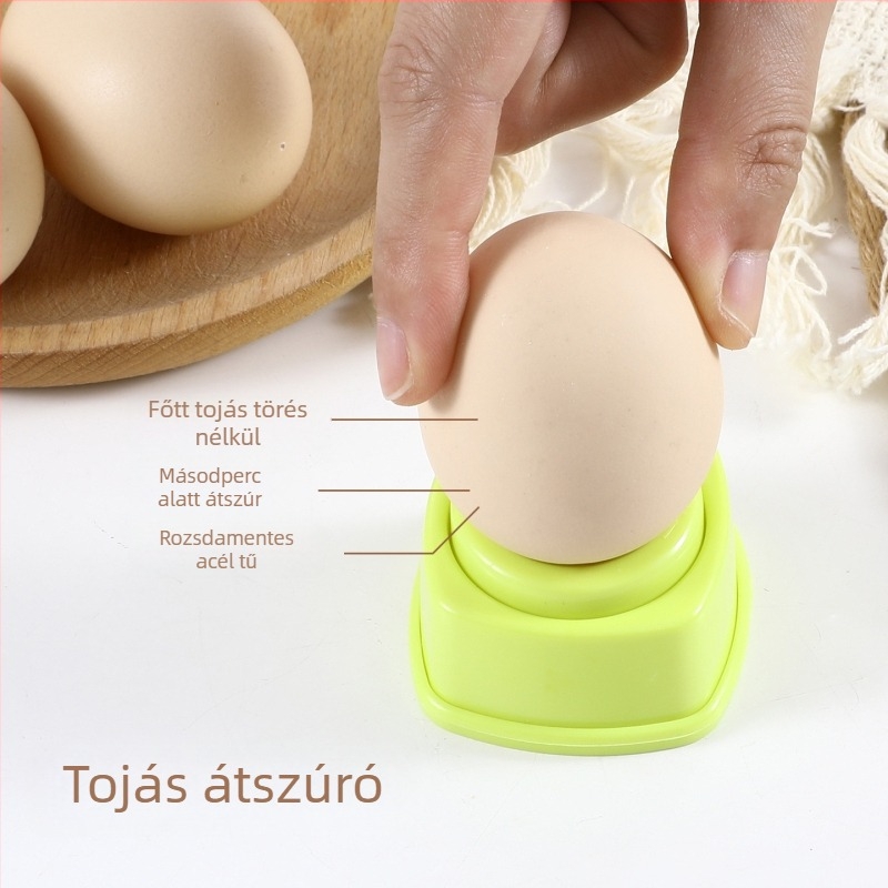 Japán tojáslyukasztó – tartós lyukasztó eszköz főtt tojásokhoz és kacsatojásokhoz