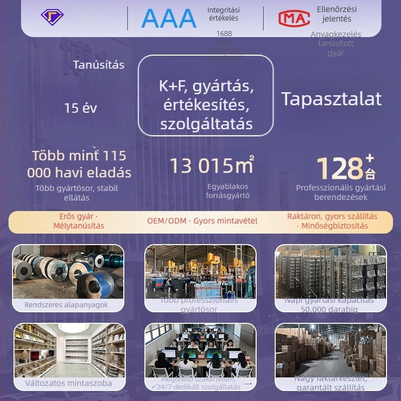 Koreai stílusú tenger gyümölcsei száraz forralóedény rozsdamentes acélból – egyszemélyes mini fazék aranyszínű sík alappal és dupla fogantyúval