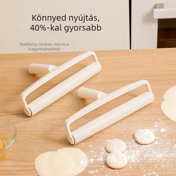 Kreatív tésztanyújtó henger, dumpling tészta nyújtásához – könnyű és rugalmas