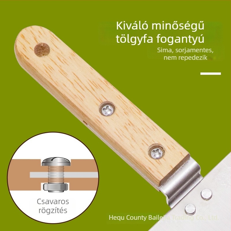 304 rozsdamentes acélból készült hal előkészítő készlet evőpálcákkal és szeparáló spatulával