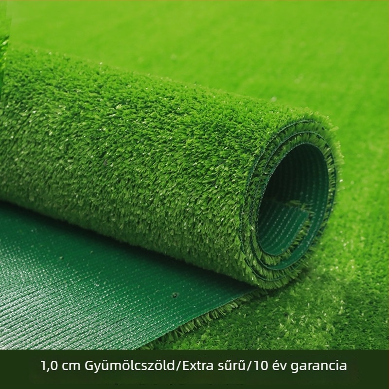 Esővédő hangszigetelő matrac műfüves kivitelben, kültéri vízálló és csendes, klímaberendezés izolálására, tetőre alkalmas gyepszőnyeg