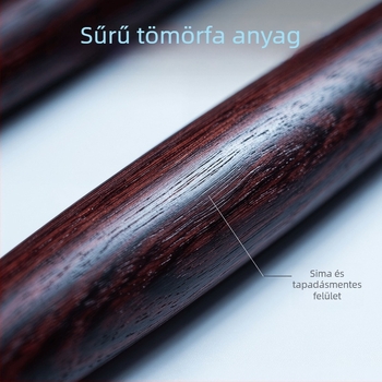 Rózsafa hal alakú tészta nyújtó, tömör faanyagból, nagy méret