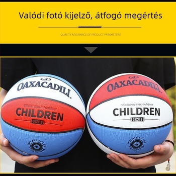 Gyerekeknek szánt TPU kosárlabda No.4/5/6/7, kültéri használatra, óvoda, nyomtatható