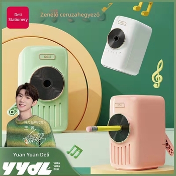 Deli VB165 kézi ceruzahegyező gyermekek és általános iskolások számára