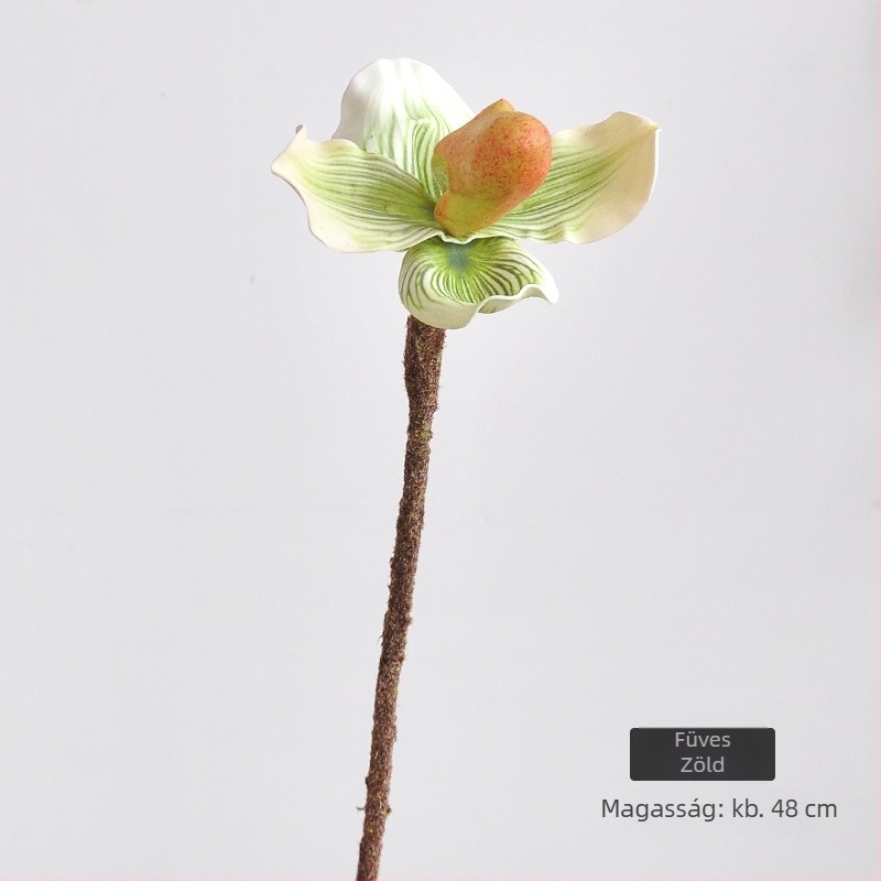 Phalaenopsis művirág, egy szálas beltéri cserépben, dekoratív esküvői és fotózási kellék