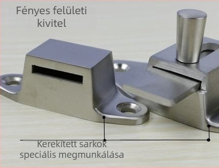 304 rozsdamentes acél felületszerelt ajtózár csap, fa ajtókhoz