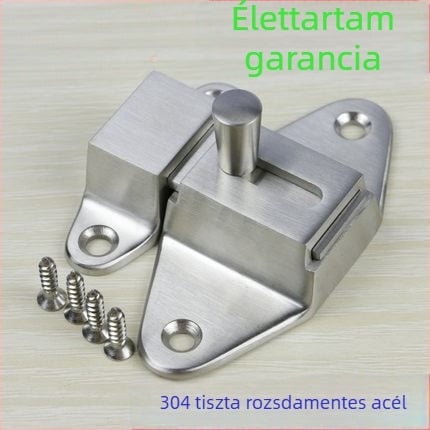 304 rozsdamentes acél felületszerelt ajtózár csap, fa ajtókhoz