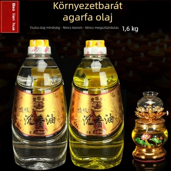 Agarwood ghee lámpaolaj buddhista hosszú élettartamú lámpákhoz, kézzel készített, 1,6 kg