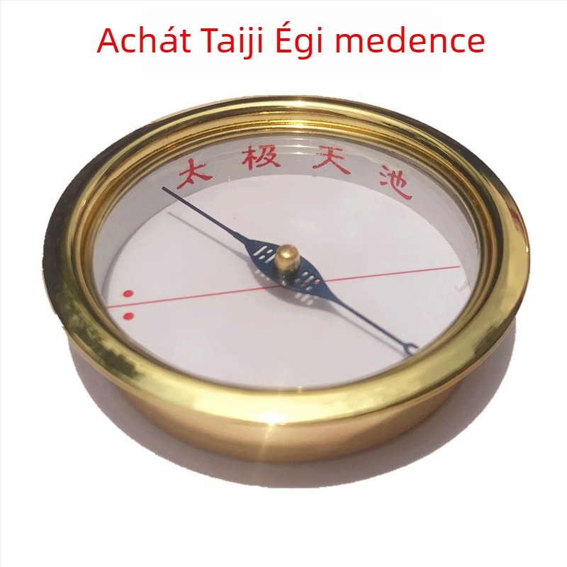 Pontos agat Tianchi geomantikus iránytű erős mágnessel